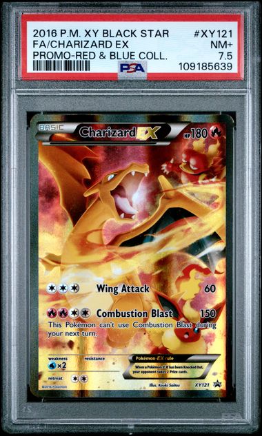 PSA 7.5 - Charizard EX - XY121 - XY Promos (PR)